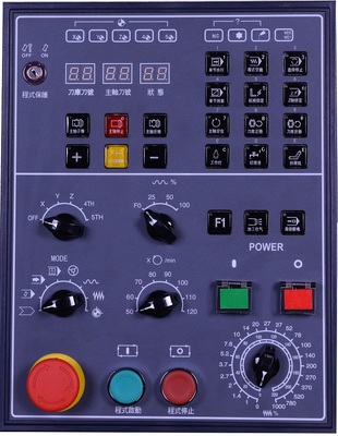 钻攻中心加工中心面板GU341