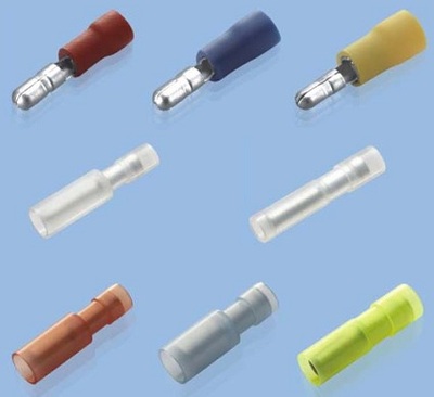 绝缘子弹形公母插端子