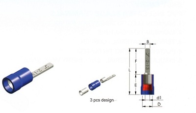 JEESOON扁针形端子